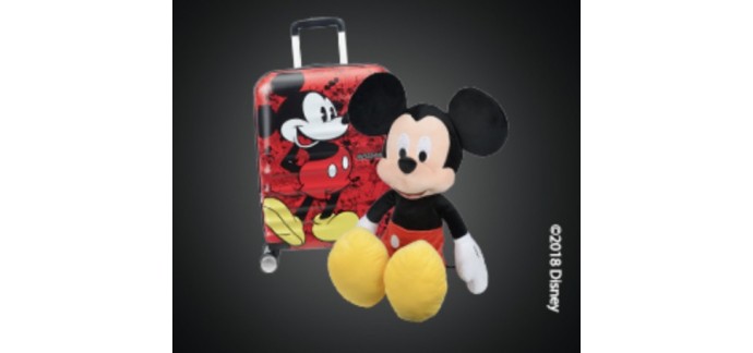 Z-Eshop: Des valises et des peluches géantes à l'effigie de Mickey à gagner