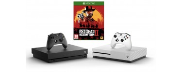 Boulanger: -50€ + le jeu Red Dead Redemption 2 offerts pour l'achat d'une Xbox One S ou d'une Xbox One X