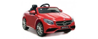 Groupon: Voiture électrique pour enfants Mercedes-Benz en rouge, rose ou blanc à 169,99€ livraison comprise