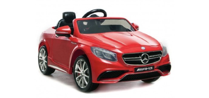 Groupon: Voiture électrique pour enfants Mercedes-Benz en rouge, rose ou blanc à 169,99€ livraison comprise