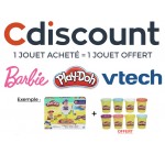 Cdiscount: 1 jouet acheté = 1 jouet offert sur les marques Vtech, Play-Doh et Barbie