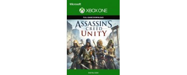 CDKeys: Assassin's Creed Unity sur Xbox One en version dématérialisée à 1,09€