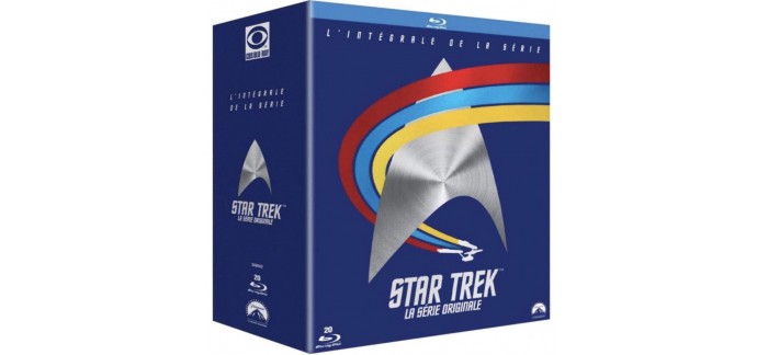 Amazon: Coffret Blu-ray Star Trek, la série originale - L'intégrale en édition remasterisée à 19,95€