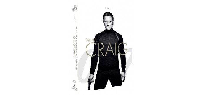 Amazon: Coffret Blu-ray James Bond 007: Casino Royale + Quantum of Solace + Skyfall + Spectre à 15€