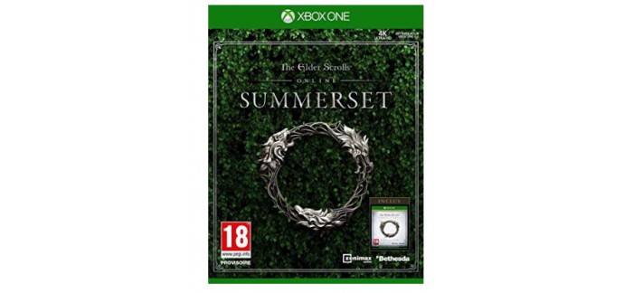 Amazon: Jeu XBOX One - Elder Scrolls Online: Summerset, à 19,99€ au lieu de 39,99€