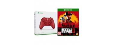 Cdiscount: Jeu Xbox One Red Dead Redemption 2 + une manette xbox rouge à 79,99€ en commandant depuis un mobile