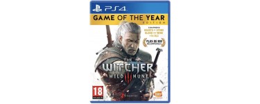 Cdiscount: The Witcher 3 : Wild Hunt Goty Edition sur PS4 ou Xbox One à 19,99€