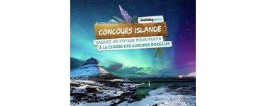 Holiday Guru: Un voyage pour 2 en Islande, à la découverte des Aurores Boréales à gagner