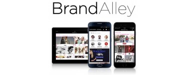 Brandalley: 15% de réduction de 17h à minuit sur l'application mobile