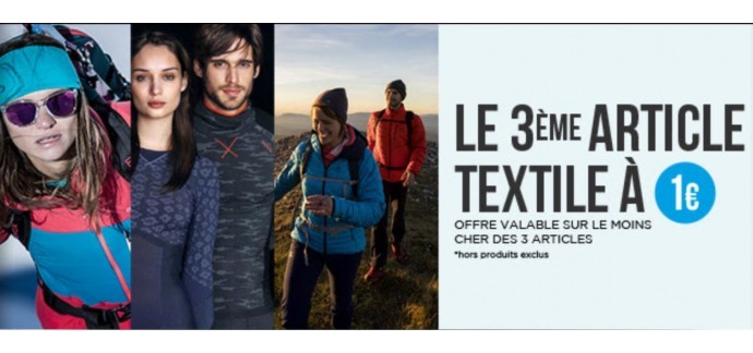 Ekosport: Le 3ème article textile à 1€