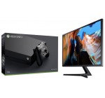 Fnac: Console Xbox One X + écran Samsung 31.5 U32J590UQUXEN à 649€