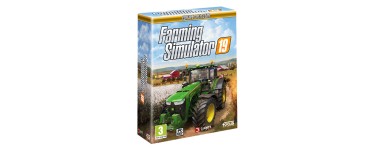 Auchan: [Précommande] Jeu PC Farming simulator 19 - Edition collector à 34,99€ 