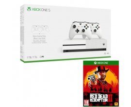 Cdiscount: Console Xbox One S 1To + 2 manettes + Jeu Red Dead Redemption 2 à 249,99€