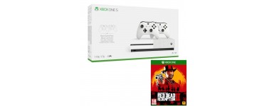 Cdiscount: Console Xbox One S 1To + 2 manettes + Jeu Red Dead Redemption 2 à 249,99€