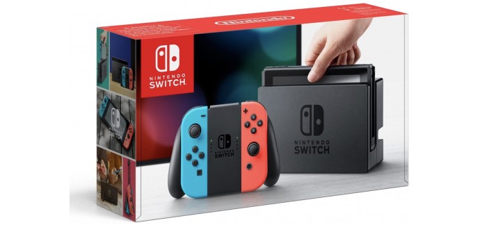Mistergooddeal: Console Nintendo Switch Néon à 270,99€ au lieu de 329,99€