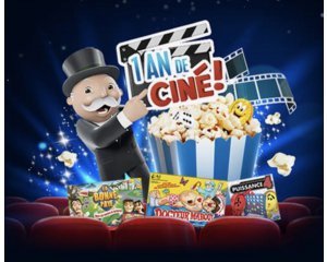 Hasbro: 1 an de cinéma offert pour l'achat de 2 jeux de société Hasbro Gaming