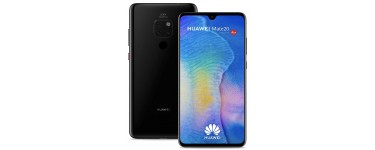 Amazon: Smartphone Huawei Mate 20 128 Go Noir à 688€ + 100€ de bon d'achat Amazon offerts