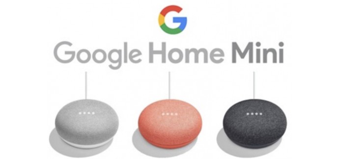 Darty: 2 Assistants vocaux Google Home Mini à 79,99€ au lieu de 119,99€