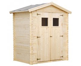 Cdiscount: Abri de jardin emboîté en sapin FSC brut à 349,99€ au lieu de 436,78€