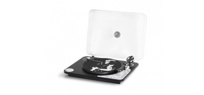 Fnac: Platine vinyle pré-amplifiée - ELIPSON Alpha 100 RIAA Johnny H. Noire, à 399,99€ au lieu de 499,99€