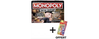Cdiscount: MONOPOLY - Edition Tricheurs + 1 Uno Offert pour 21,80€