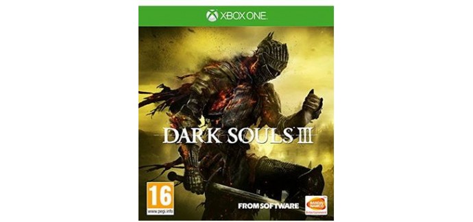Base.com: Jeu Xbox One - Dark Souls 3 à 11,38€ au lieu de 29,99€