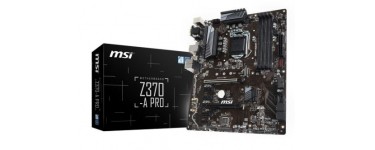 Amazon: Carte mère MSI Z370-A Pro Intel Z370 LGA 1151 à 86,21€