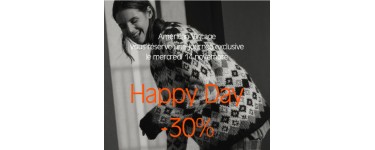 American Vintage: [Happy Day] -30% sur la collection Automne-Hiver 2018