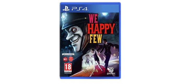 Base.com: Jeu PS4 We Happy Few à 27,67€ au lieu de 49,99€ 