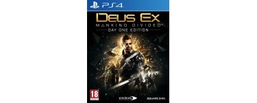 Rakuten: Jeu PS4 - Deus Ex : Mankind Divided Day One Edition à 4,95€ au lieu de 69,99€
