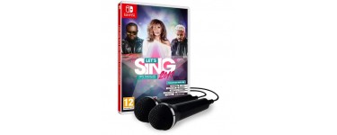 NRJ Games: 3 packs comprenant le jeu "Let's Sing 2019" sur Nintendo Switch  + 2 micros à gagner 