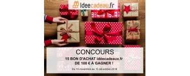 Familiscope: 15 bons d'achat Idée cadeau d'une valeur de 100€ à gagner