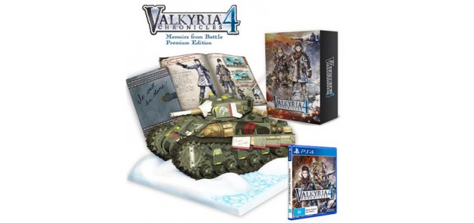 Amazon: Jeu PS4 Valkyria Chronicles 4 : Memoirs from Battle - Edition Collector à 75.44€