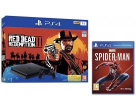 Amazon: Pack PS4 1 To + 2 jeux (Red Dead Redemption et Marvel's Spiderman) à 299,99€