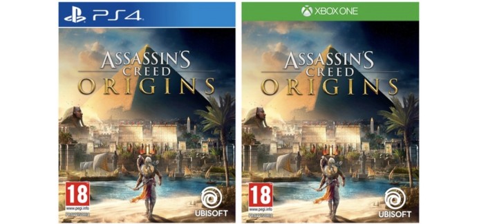 Auchan: Jeu Assassin's Creed Origins sur PS4 ou Xbox One à 24,99€