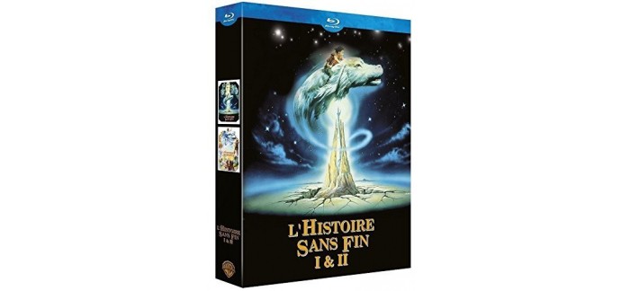 Amazon: Coffret Blu-Ray de L'histoire Sans Fin 1 & 2 à 5€