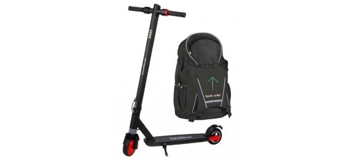Auchan: Pack Trottinette électrique i11 + sac à dos pour gyroboarder à 170€
