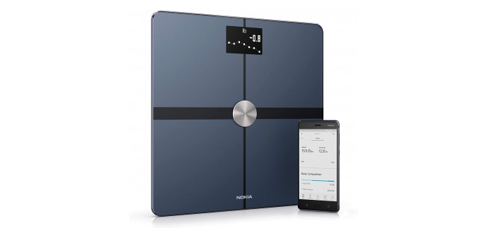 Amazon: [Prime] Balance connectée Withings / Nokia Body+ avec analyse de la composition corporelle à 66,45€