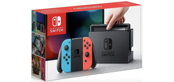 Rakuten: Console Nintendo Switch à 259,99€ au lieu de 299,99€ + 39€ offerts en bon d'achat