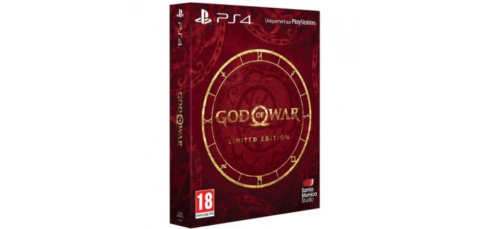 Auchan: Jeu PS4 God of War Edition Limitée à 44,99€ 