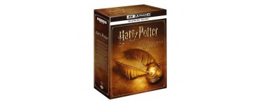 Fnac: Coffret Harry Potter L'intégrale des 8 films Blu-ray 4K Ultra HD au prix de 80€
