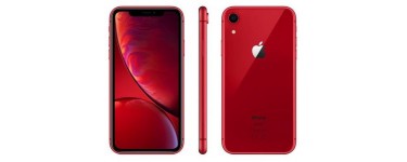 Rakuten: Apple iPhone XR Rouge 64Go à 738,98€ au lieu de 859€ + 37,95€ offerts en bon d'achat