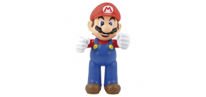 Cdiscount: Figurine Mario 50 cm avec 11 Points d'Articulations à 29,99€ 