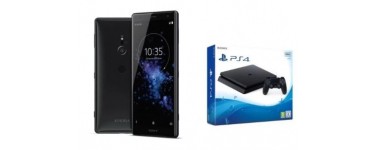 Rue du Commerce: Console PS4 SLIM 500 Go + Smartphone Sony Xperia XZ2 à 549€ pour le Black Friday