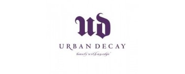 Urban Decay: [Black Friday] -20% jusqu'à 64€ d'achat ou -25% à partir de 65€ d'achat