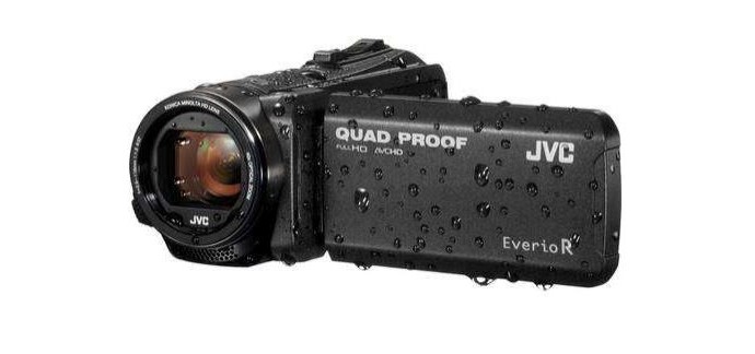 Darty: Caméscope numérique JVC QUAD PROOF GZ-R405B au prix de 269,99€