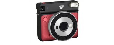 Darty: Appareil photo instantané FUJIFILM INSTAX SQ6 RUBY RED EX D au prix de 119,99€