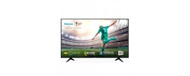 E.Leclerc: TV LED UHD-4K 50" Hisense H50A6100 à 379€ 