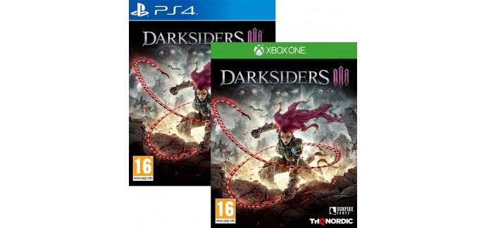 Amazon: Jeu PS4 / Xbox One Darksiders III à 27.99€ au lieu de 59.99€