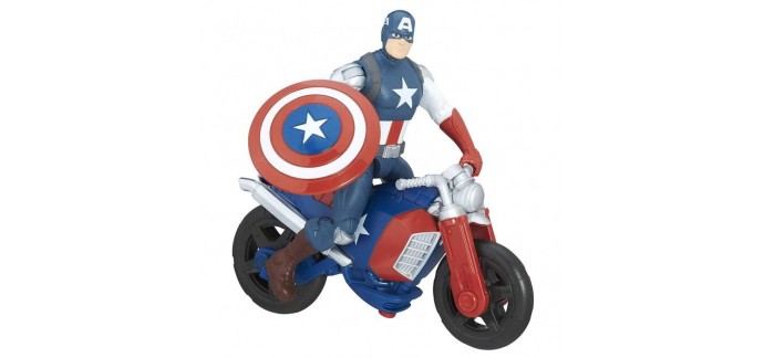 Cdiscount: Figurine Avengers 15cm "Captain America et sa Moto" à 4€ 